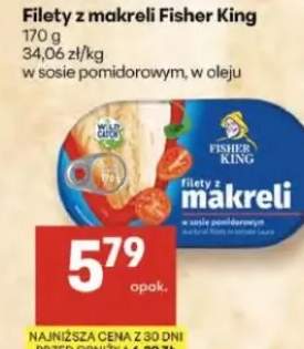 Filety z makreli w sosie pomidorowym, w oleju