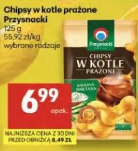 Chipsy w kotle prażone śmietana i cebulka
