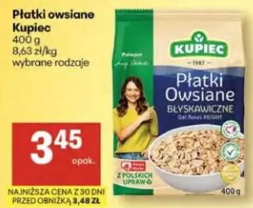 Płatki owsiane błyskawiczne