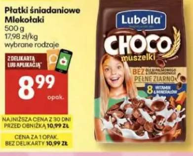 Płatki śniadaniowe choco muszelki