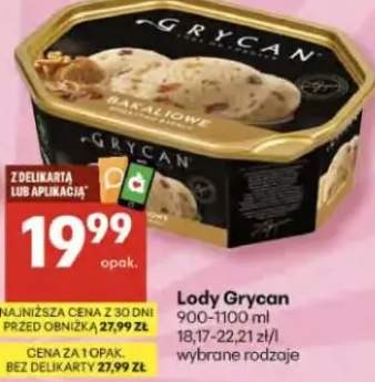 Lody wybrane rodzaje