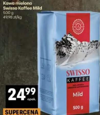 Kawa mielona Swisso Kaffee Mild