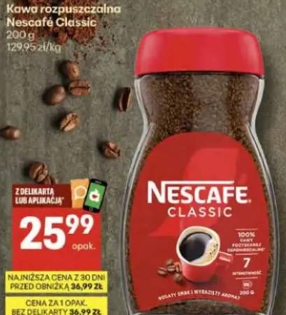 Kawa rozpuszczalna Nescafe Classic