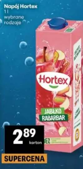 Napój jabłko rabarbar