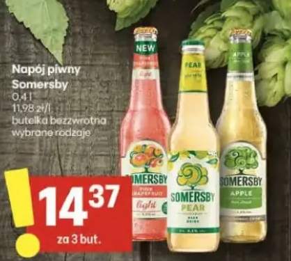 Napój piwny Somersby