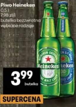 Piwo butelka bezwrotna wybrane rodzaje