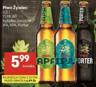Piwo butelka bezwrotna IPA, APA, Porter
