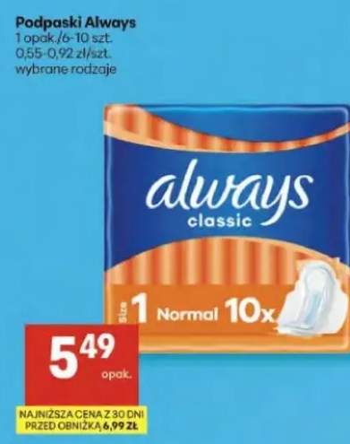 Podpaski wybrane rodzaje