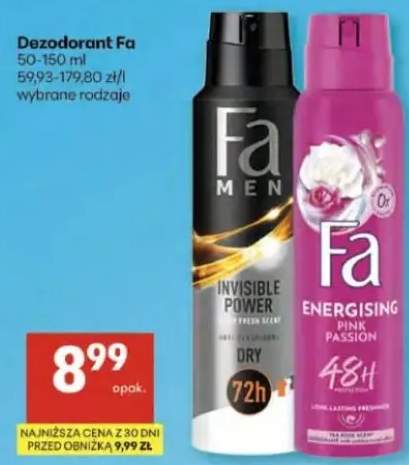 Dezodorant wybrane rodzaje