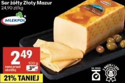 Ser żółty Złoty Mazur