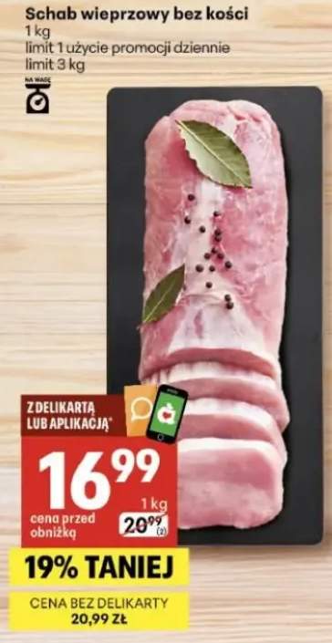 Schab wieprzowy bez kości