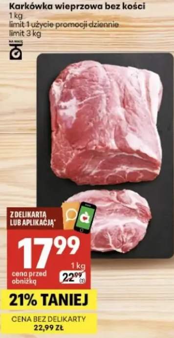 Karkówka wieprzowa bez kości