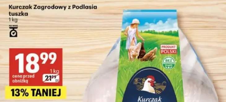 Kurczak zagrodowy z podlasia tuszka