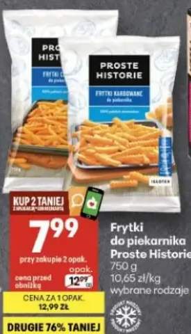 Frytki do piekarnika wybrane rodzaje