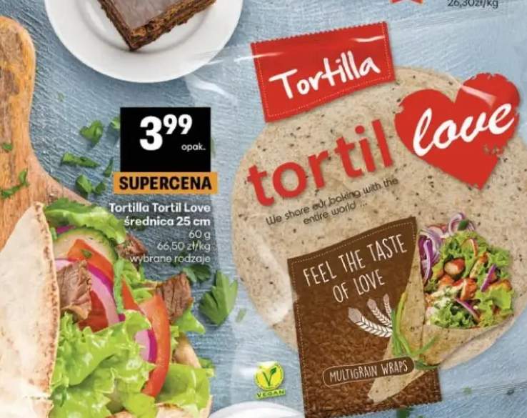 Tortilla średnica 25 cm