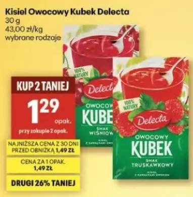 Kisiel owocowy kubek