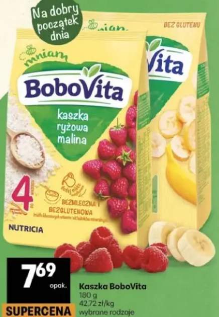 Kaszka ryżowa malina