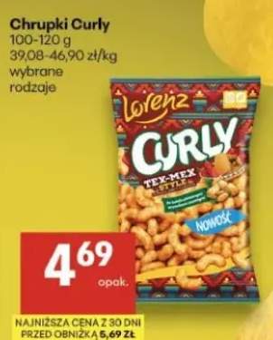 Chrupki curly ketchup