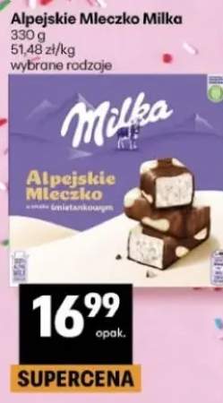 Czekolada alpejskie mleczko