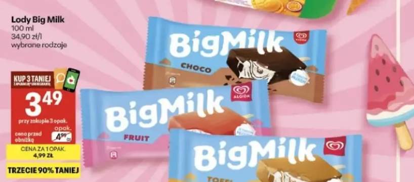 Lody Big Milk Choco