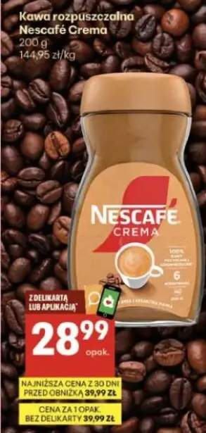 Kawa rozpuszczalna Crema