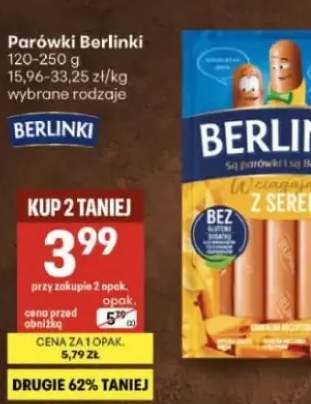 Parówki Berlinki Classic