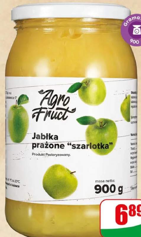 jabłka prażone