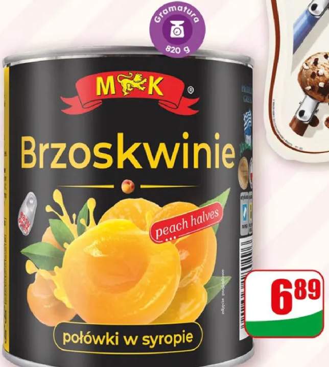 brzoskwinie w syropie