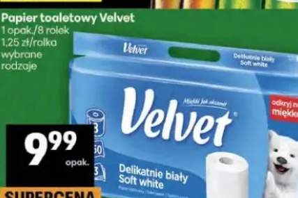 Papier toaletowy Velvet