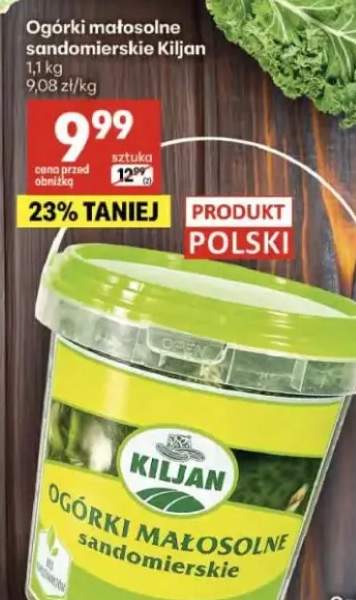 Ogórki małosolne sandomierskie