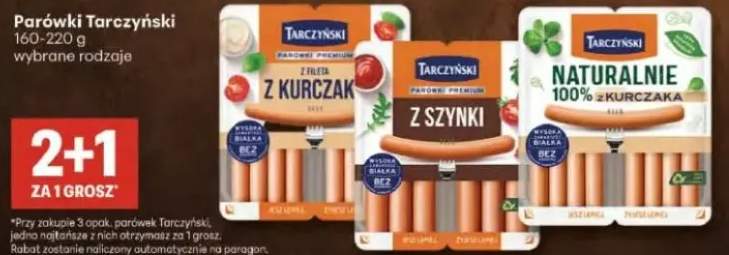 Parówki Tarczyński z szynki