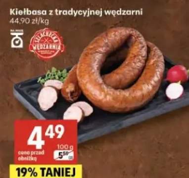 Kiełbasa z tradycyjnej wędzarni