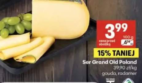 Ser Grand Old Poland gouda, radamer