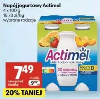 Napój jogurtowy Actimel