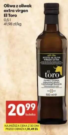 Oliwa z oliwek extra virgen