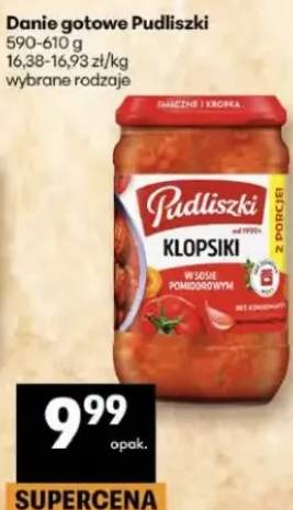 Danie gotowe klopsiki w sosie pomidorowym