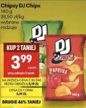 Chipsy DJ Chips wybrane rodzaje