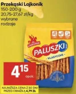 Paluszki Lajkonik wybrane rodzaje