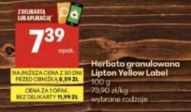 Herbata granulowana Yellow Label