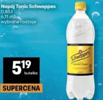 Napój Tonic Schweppes wybrane rodzaje