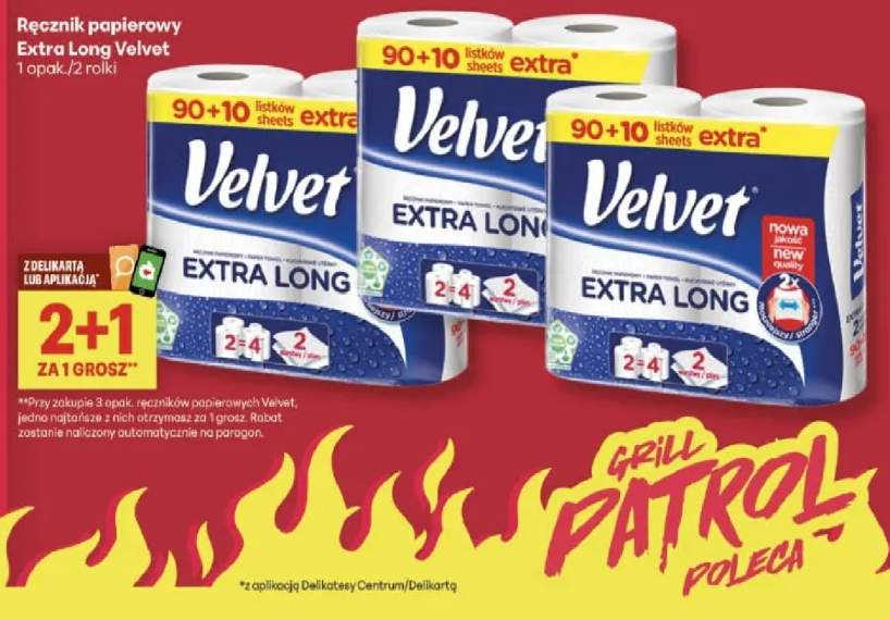 Ręcznik papierowy Extra Long Velvet