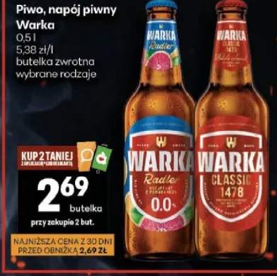 Piwo napój piwny Warka