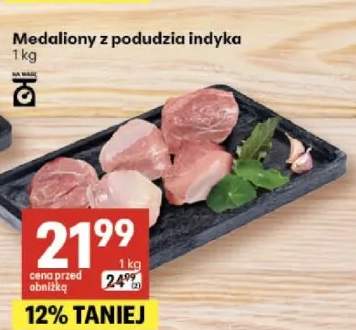 Medaliony z podudzia indyka