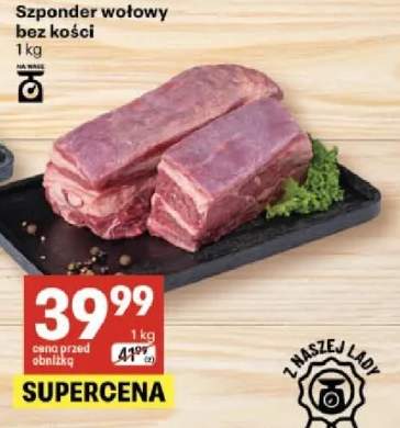 Szponder wołowy bez kości