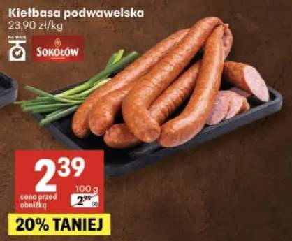 Kiełbasa podwawelska Sokołów