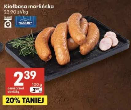 Kiełbasa morlińska Morliny