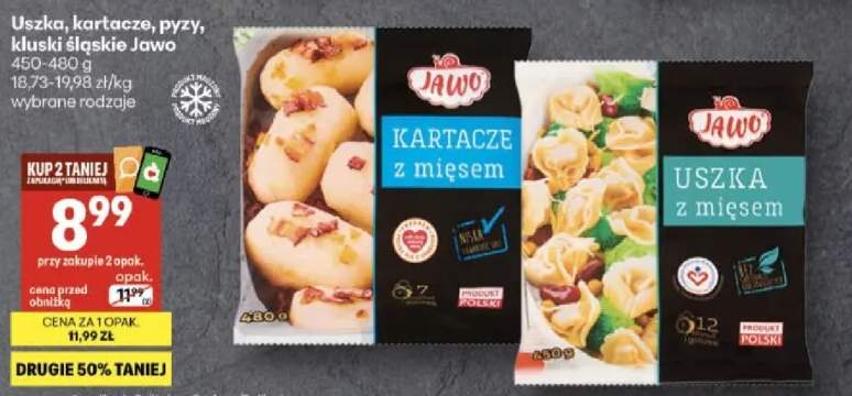 Uszka z mięsem Jawo