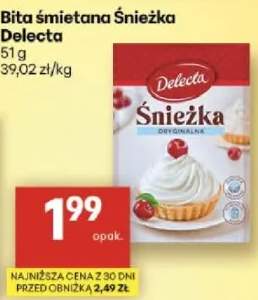 Bita śmietana Śnieżka Delecta