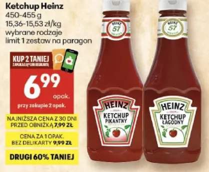 Ketchup łagodny Heinz