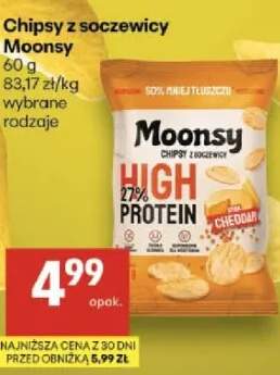 Chipsy z soczewicy Moonsy